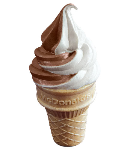 麦当劳冰淇淋图片真实图片